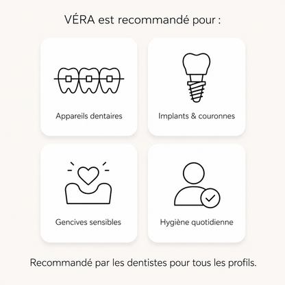 VÉRA — Le nettoyage que votre brosse ne fera jamais.