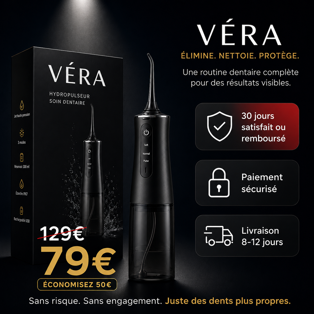 VÉRA — Le nettoyage que votre brosse ne fera jamais.